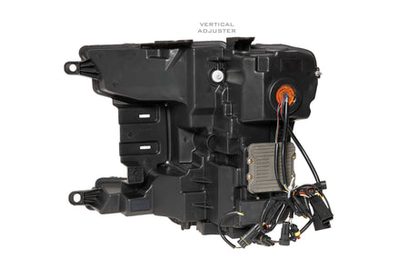 MORIMOTO XB LED HEADLIGHT VERTICAL AND HORIZONTAL ADJUSTER DETAILS