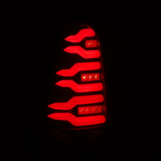 Feux arrière à LED noirs pour Toyota 4Runner série LUXX 03-09