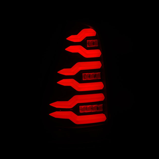 Feux arrière à LED noirs pour Toyota 4Runner série LUXX 03-09