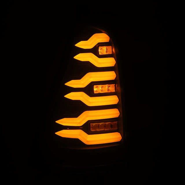 Feux arrière à LED noirs pour Toyota 4Runner série LUXX 03-09