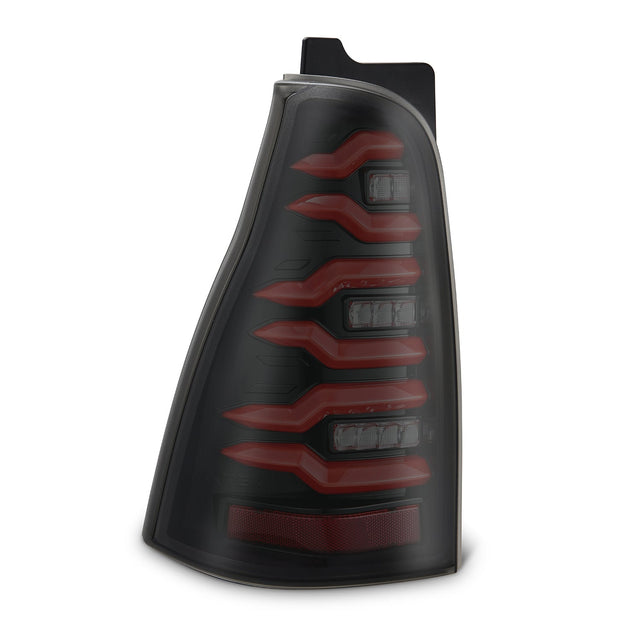 Feux arrière à LED pour Toyota 4Runner LUXX-Series 03-09, noir et rouge