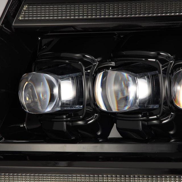 Phares projecteurs à LED Alpha-Black pour Ford F150 (2004-2008) et Lincoln Mark LT (2006-2008)