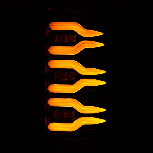 Feux arrière à DEL série LUXX Alpha-Black pour camions Dodge Ram 1500/2500/3500 de 07 à 09