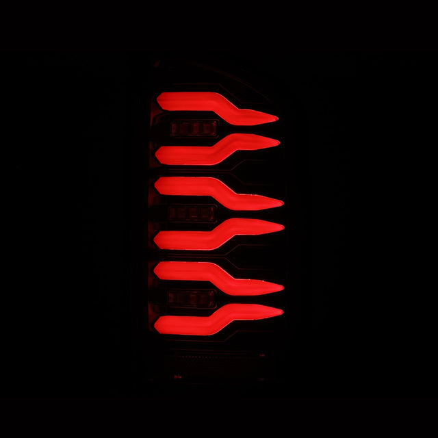 Feux arrière à DEL série LUXX Alpha-Black pour camions Dodge Ram 1500/2500/3500 de 07 à 09