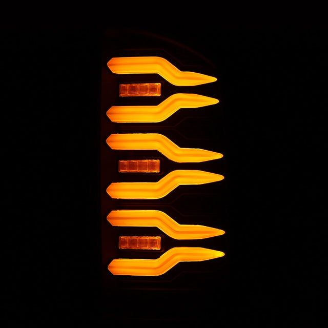 Feux arrière à DEL LUXX-Series pour camions Dodge Ram 1500/2500/3500 (2007-2009) noirs