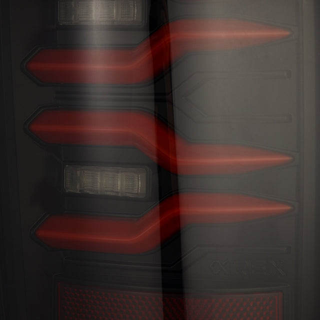 Feux arrière à LED LUXX-Series pour camions Dodge Ram 1500/2500/3500 (07-09) Noir/Rouge