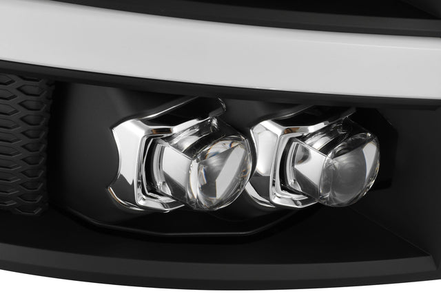Phares projecteurs à LED noirs pour Chevrolet Silverado série NOVA 2007-2013