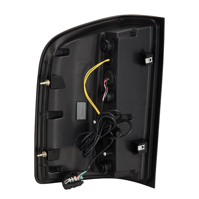 Feux arrière à DEL série LUXX pour Chevy Silverado 07-13, Alpha-Black