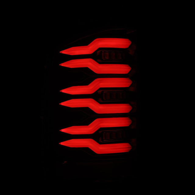 Feux arrière à DEL série LUXX pour Chevy Silverado 07-13, Alpha-Black