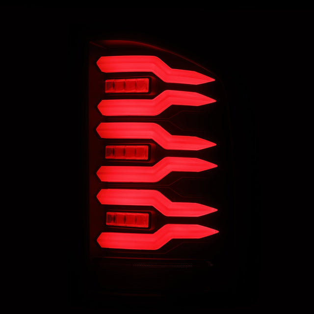 Feux arrière à DEL noirs pour Chevy Silverado série LUXX 07-13