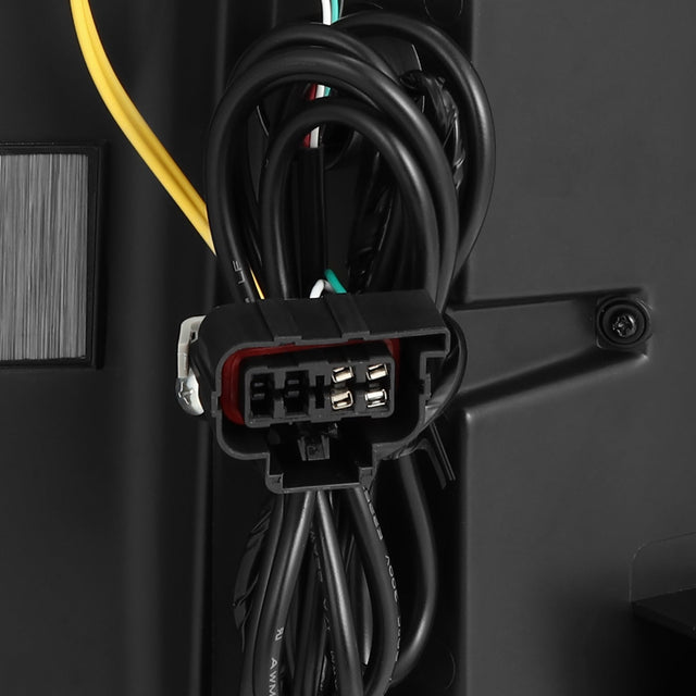 Feux arrière à LED Chevy Silverado LUXX-Series 07-13, noir et rouge