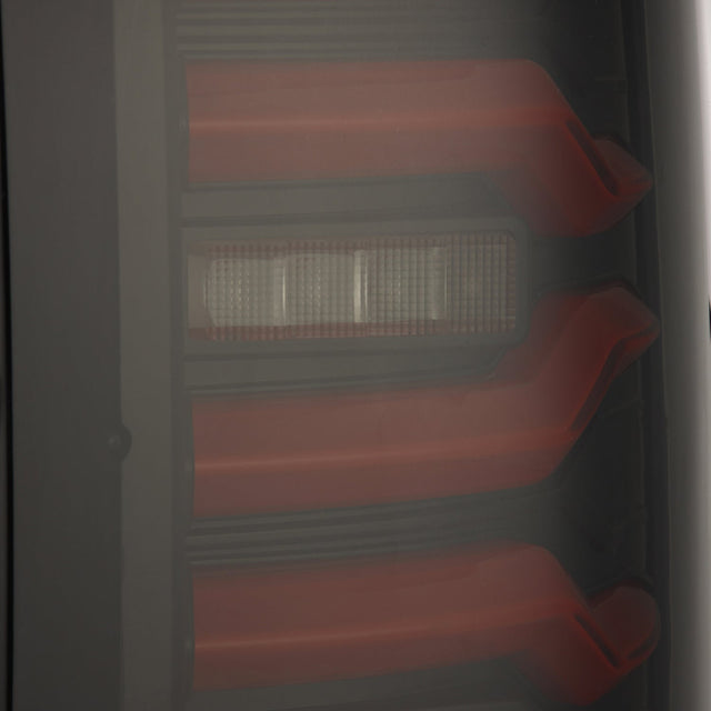 Feux arrière à LED Chevy Silverado LUXX-Series 07-13, noir et rouge