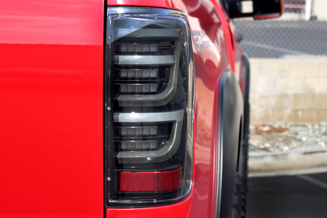 07-13 Toyota Tundra LUXX-Series LED Tail Lights Alpha-Black