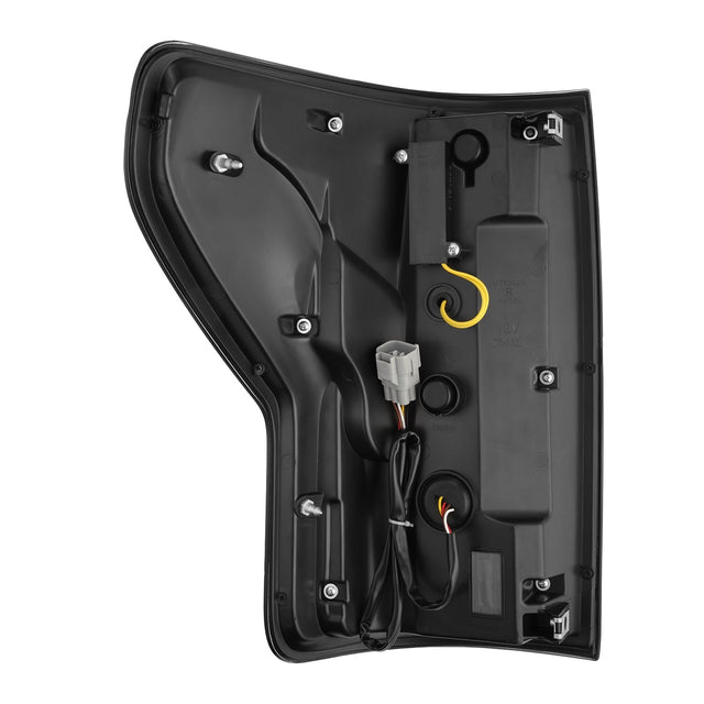 07-13 Toyota Tundra NOVA-Series Prismatic LED Tail Lights Black-Red