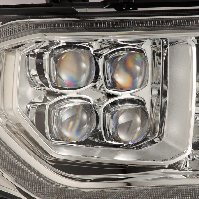 07-13 Toyota Tundra/08-17 Toyota Sequoia MK II NOVA-Series LED Projector Headlights Chrome (With Level Adjuster)