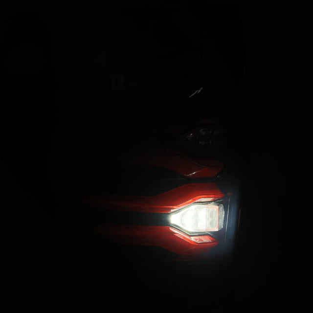 09-14 Ford F150 LUXX-Series LED Tail Lights Black-Red