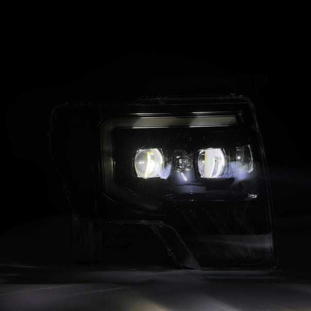 Phares projecteurs à LED Alpha-Black pour Ford F150 MKII LUXX-Series 09-14