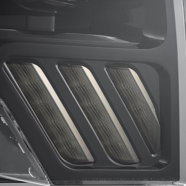 Phares projecteurs à LED Alpha-Black pour Ford F150 MKII LUXX-Series 09-14
