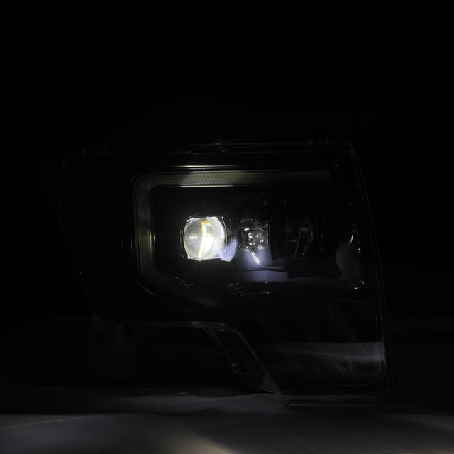 Phares projecteurs à LED Alpha-Black pour Ford F150 MKII LUXX-Series 09-14