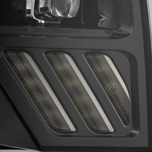 Phares projecteurs à LED Alpha-Black pour Ford F150 MKII NOVA-Series 09-14