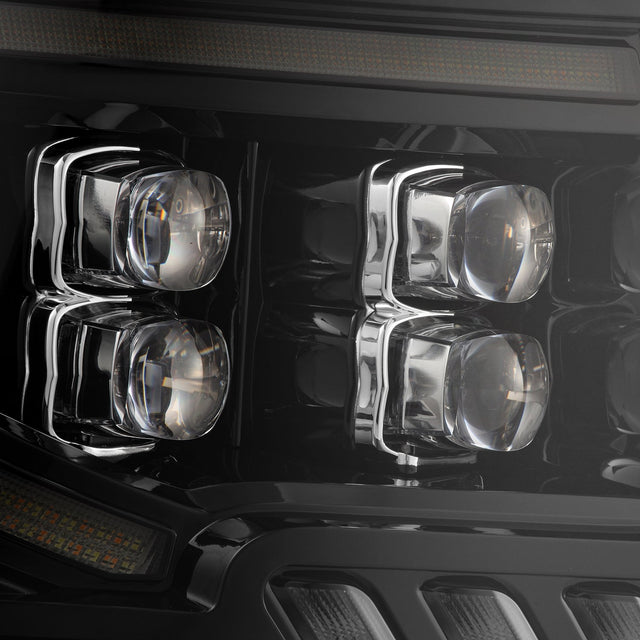 Phares projecteurs à LED Alpha-Black pour Ford F150 MKII NOVA-Series 09-14