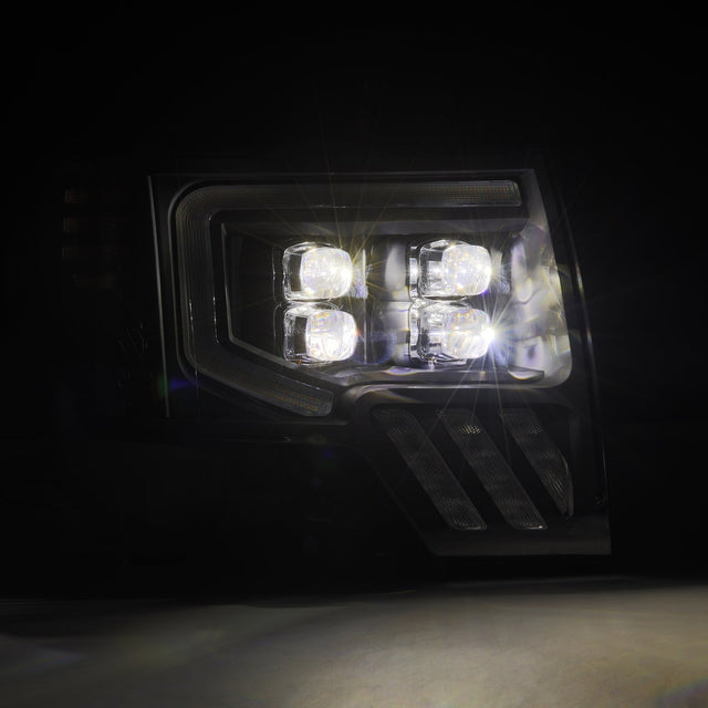 Phares projecteurs à LED Alpha-Black pour Ford F150 MKII NOVA-Series 09-14