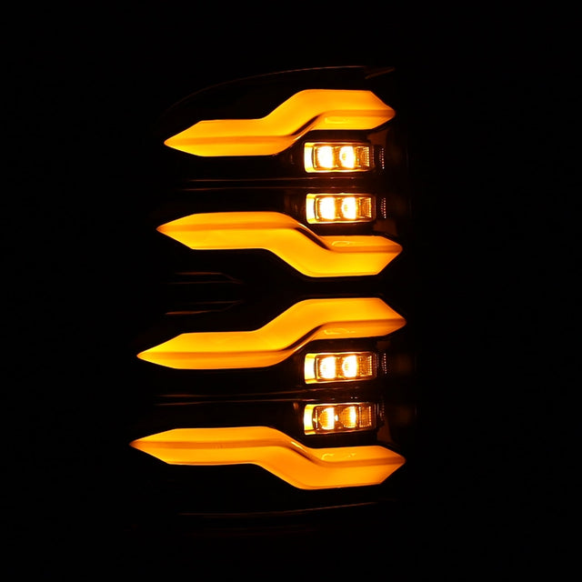 09-18 Ram Truck LUXX-Series LED Tail Lights Alpha-Black