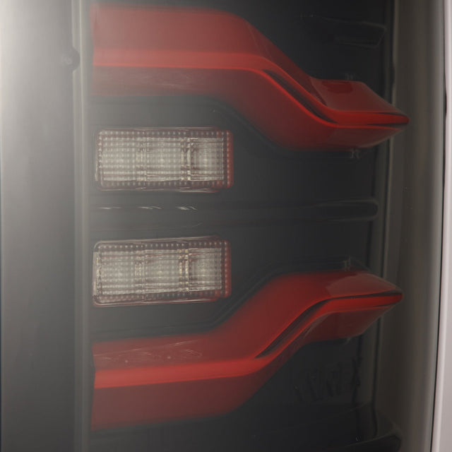 Feux arrière à LED série LUXX pour camion Ram 09-18, noir et rouge