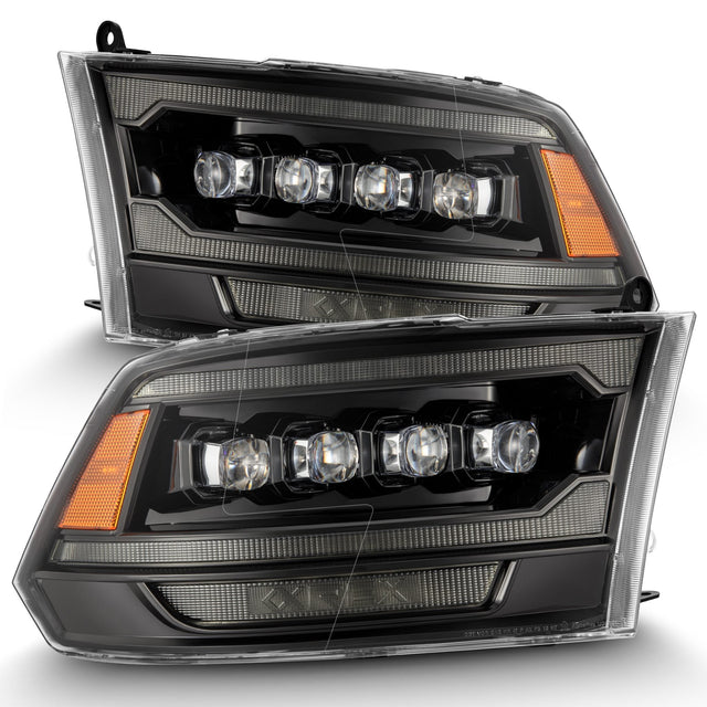 Phares de projecteur à LED série NOVA Alpha-Black pour camion Ram 09-18 (MK II 5e génération style 2500)