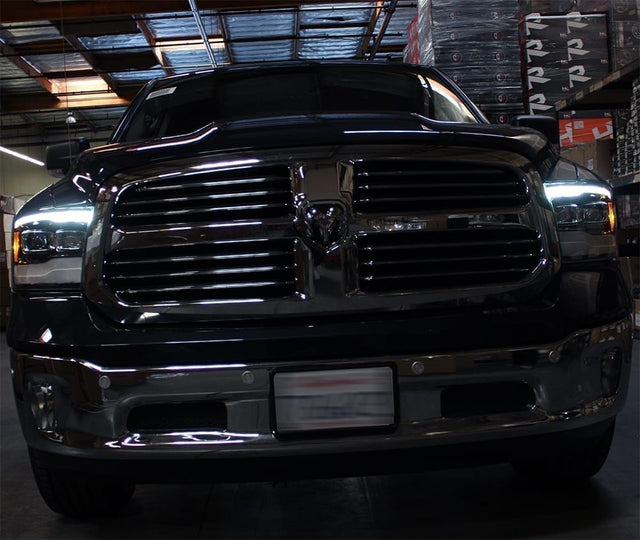09-18 Ram Truck MK II PRO-Series Halogen Projector Headlights Black