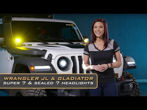 Jeep Wrangler Jl (2018+) Super7 Led Headlights