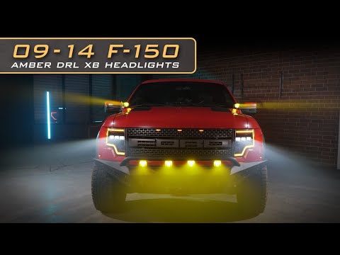 Ford F-150 (09-14) XB Led Headlights (Amber Drl)