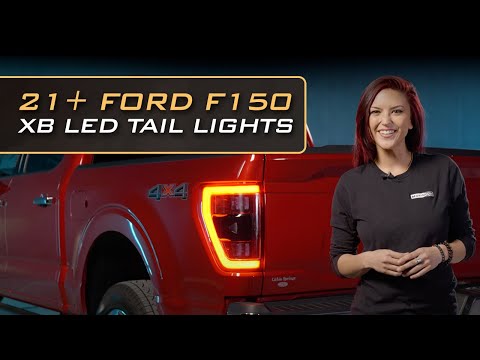 Ford F-150 (21-23) XB LED Tail Lights (Red)