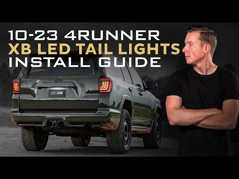TOYOTA 4RUNNER (10-23) : FEUX ARRIÈRE À LED MORIMOTO XB (GEN II)
