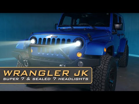 Jeep Wrangler JK (07-18) Super7 Headlights