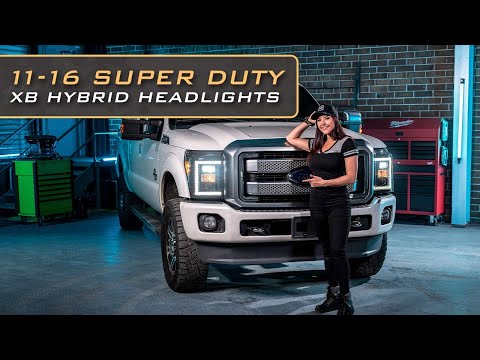 Ford Super Duty (11-16) XB Hybrid Led Headlights