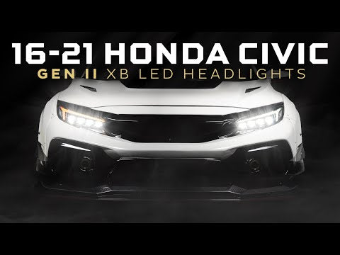 Honda Civic (16-21) XB Led Headlights (Gen II)
