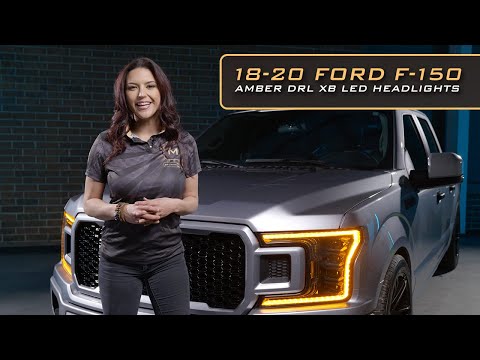 Ford F-150 (18-20) XB Led Headlights (Amber Drl)