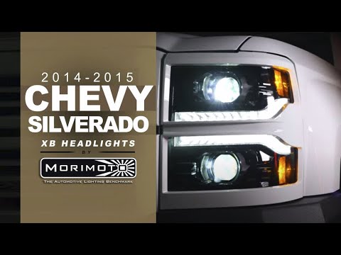 Phares à LED XB pour Chevrolet Silverado 1500 (14-15)