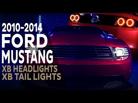 Ford Mustang (10-12) XB Led Headlights