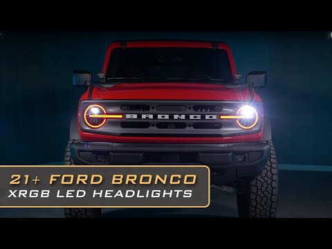 Ford Bronco (2021+) XRGB Led Headlights