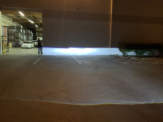 Phares projecteurs à LED Alpha-Black pour Ford Mustang série LUXX 10-12