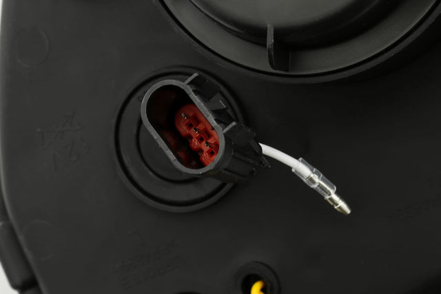 Phares projecteurs à LED noirs pour Ford Mustang série LUXX 10-12