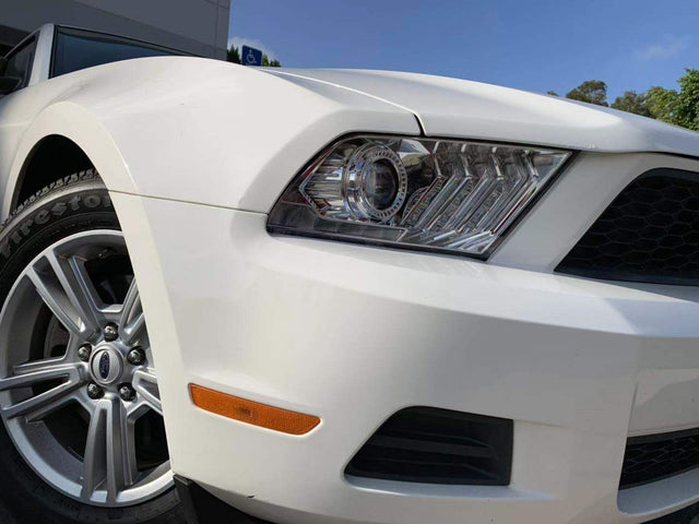 10-12 Ford Mustang LUXX-Series LED Projector Headlights Chrome