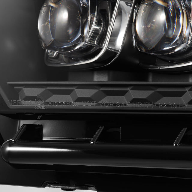 10-12 Ford Mustang MK II NOVA-Series LED Projector Headlights Black