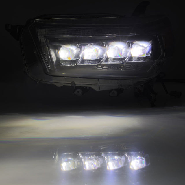 Phares projecteurs à LED noirs pour Toyota 4Runner série NOVA 10-13