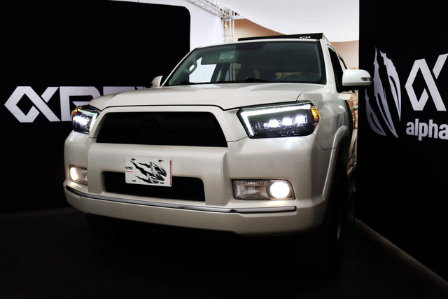Phares projecteurs à LED noirs pour Toyota 4Runner série NOVA 10-13