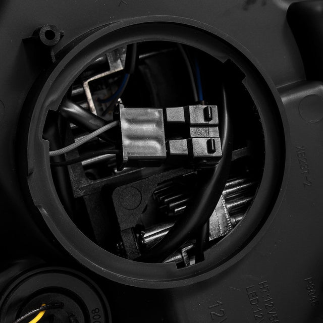 Phares halogènes à projecteur Alpha-Black pour Toyota 4Runner série PRO 10-13