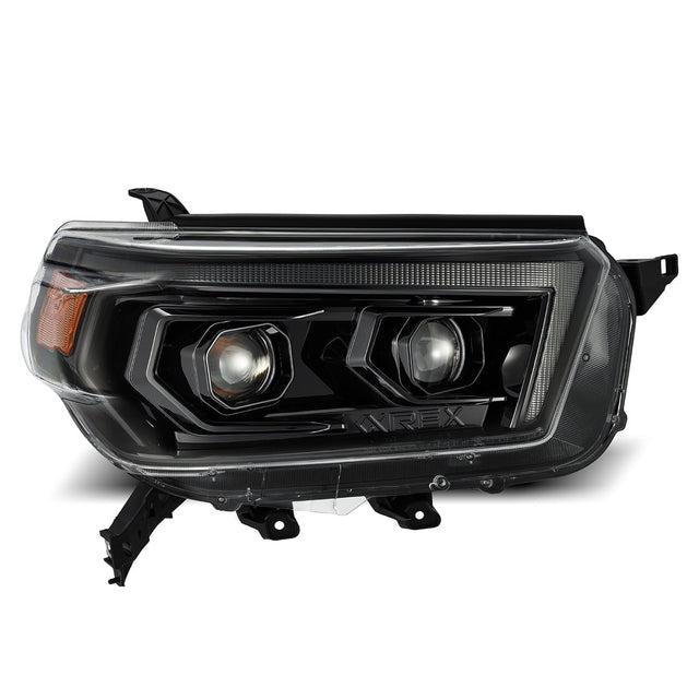 Phares halogènes à projecteur Alpha-Black pour Toyota 4Runner série PRO 10-13