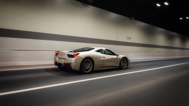 Feux arrière à LED prismatiques pour Ferrari 458 NOVA Series (10-15) - Rouge transparent